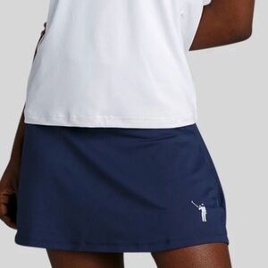 William Murray Navy Classic Stella Skirt Women’s Large Golf Preppy Academia